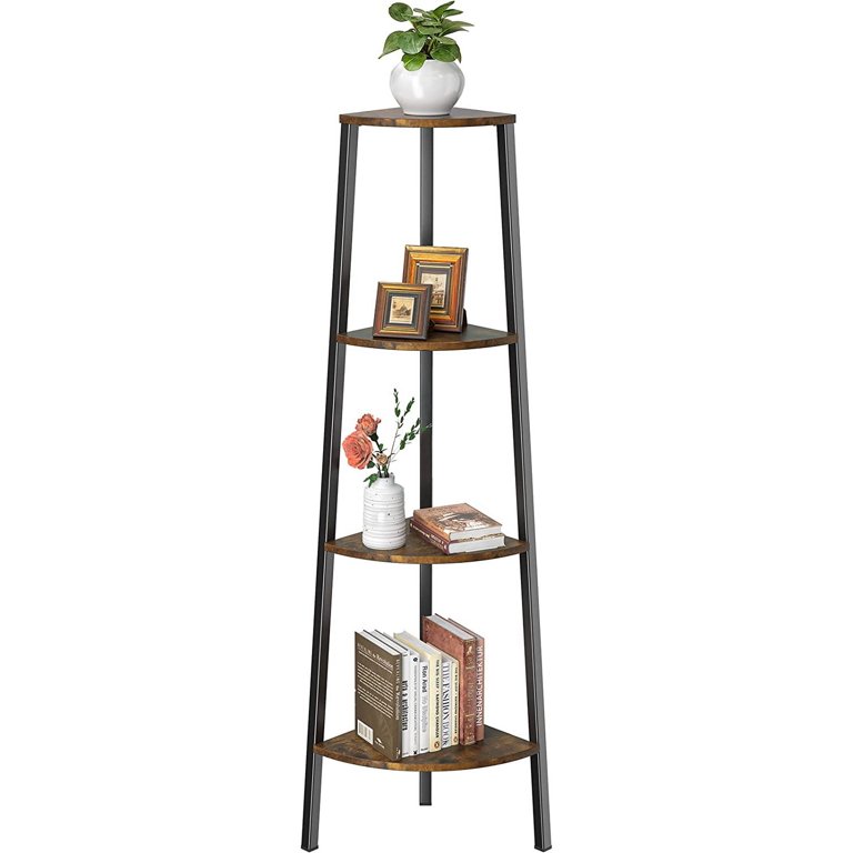 Dyiom Corner Shelves 4 Tier Corner Shelf Stand Display Rack Storage Rack  Multipurpose Bookshelf Plant Stand B0BG5FDTWF - The Home Depot