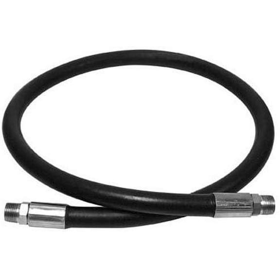 Apache 98398306 1/2" x 24" 2-Wire Hydraulic Hose Male x Male Assembly