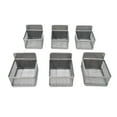 thumbnail image 4 of Abbracc 6x Tea Bag Organizer Individual Tea Holder for Counter Refrigerator gray, 4 of 9