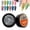 A, variant on Glitter Nail Gel 05 - Shiny Sequin Nail Gel Platinum Nail Gel Glitter Gel Nail Polish /Led Gel Polish Home Diy Manicure Salon Varnish, Nail Art, Nail Patch, Easter, St. Patrick'S D Makeup Organizers