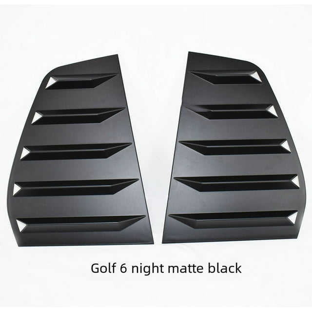 Golf 6 Golf 7/7.5 Persianas Modificación de la ventana trasera Molduras de ventilación deportivas Persianas GTI/R
