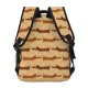 thumbnail image 4 of Fotbe Dachshund Dog Puppy Mochila Casual con Estampado para Escuela, Viajes y Actividades al Aire Libre - Duradera, Ligera y Cómoda, 4 of 5