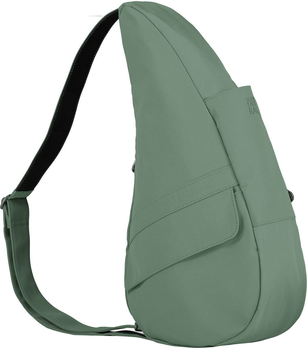 AmeriBag 17" Microfiber Crossbody Sling Healthy Back Bag (Sea Moss)