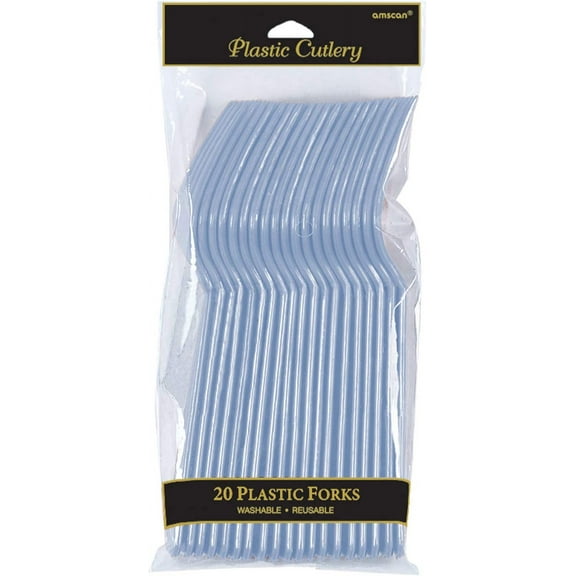 Pastel Blue Mid Weight Forks