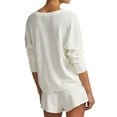 thumbnail image 2 of Polo Ralph Lauren Womens Waffle Knit Boxer Short - 4P0150 (Ecru, XS), 2 of 2