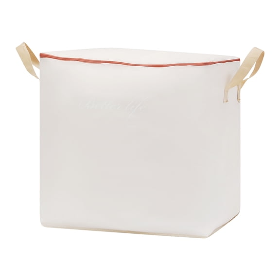 Unique Bargains 1 Pack Clothes Storage Bags Moving Bags Beige 39*20*20in