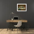 thumbnail image 3 of Anonymous 24x19 White Modern Wood Framed Museum Art Print Titled - HL. ABENDMAHL, 3 of 4