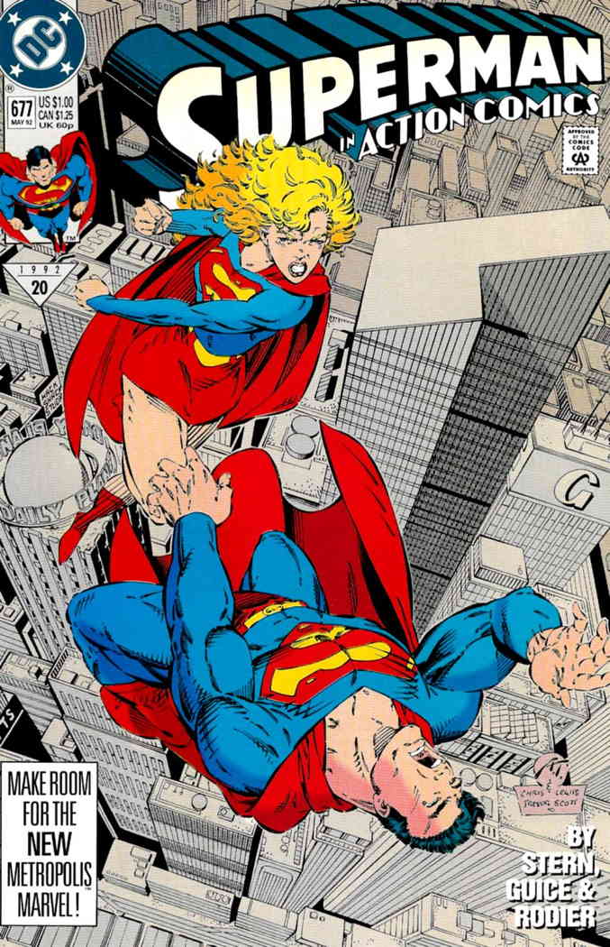 Cover of Action Comics #677