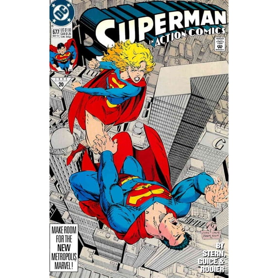 Action Comics #677 VF ; DC Comic Book