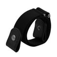 thumbnail image 2 of FZFLZDH Buckle Free Adjustable Women Belt, No Buckle Invisible Elastic Belt for Jeans Pants Black, 2 of 5