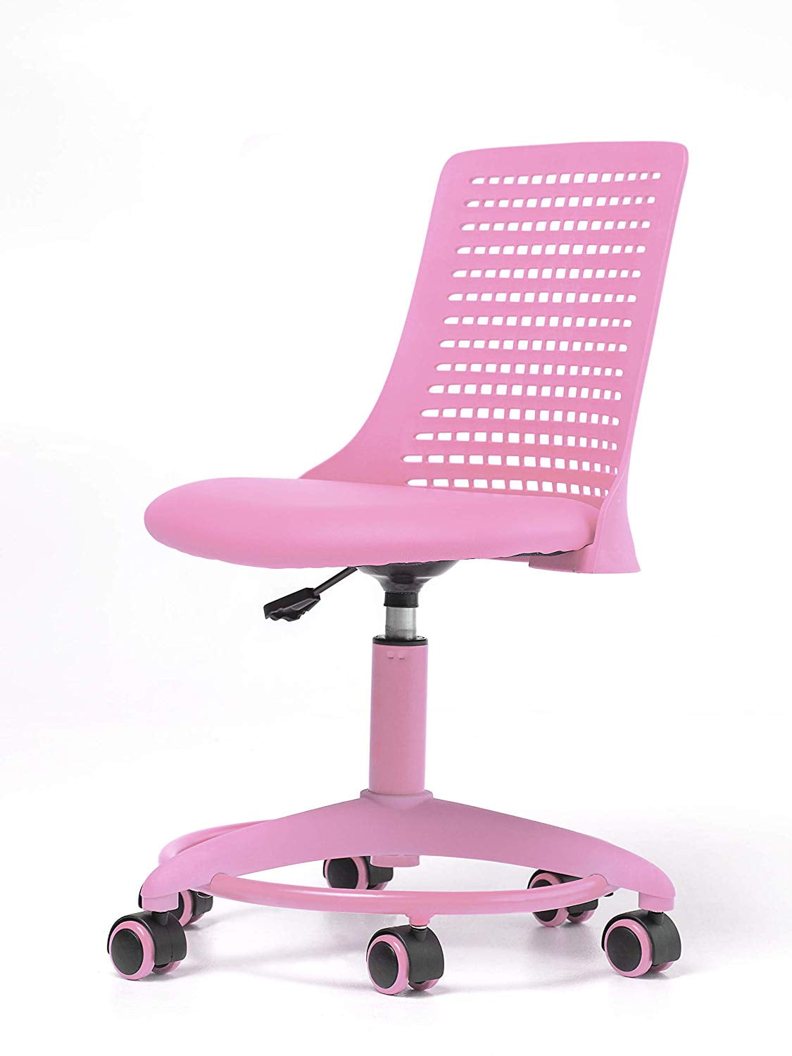 kids pink desk chair