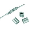 CRIMP SLEEVE FOR WIRE SILVER 50 PACK