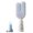 Blue, variant on mdesiwst U-shaped Air Cushion Brush Magnetic Multi-functional Anti-static Scalp Massage Comb Women Portable Hair Styling Detangling Brush