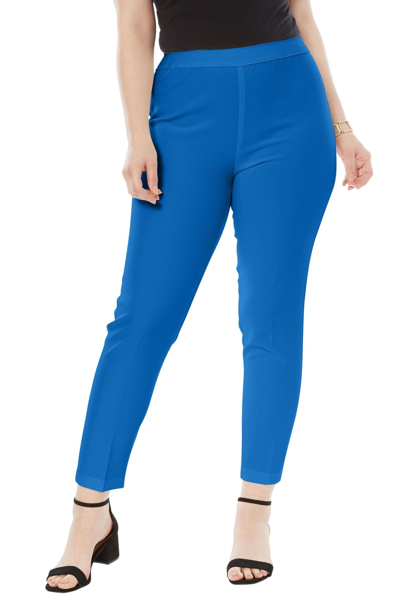 Plus Size Bend Over Ankle Pant