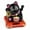 Black, variant on 1Pcs Solar Powered Lucky Cats Welcoming Chinese Lucky Cats Waving Hand Beckoning Fortune Cats Figurines for Home Decoration Yellow