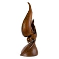 thumbnail image 2 of 16" Wooden Handmade Eagle Abstract Sculpture Statue Handcrafted Figurine Art Hand Carved Rustic Lodge Outdoor Decorative Home Decor Us Accent Decoration Eagle Statue, 2 of 4