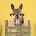 thumbnail image 3 of CafePress - Humorous Smart Ass Donkey Painting T Shirt - Men's Classic Graphic T-Shirt, 3 of 4