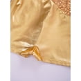 thumbnail image 7 of iEFiEL Girls Sparkling Sequins Mesh Patchwork Dance Leotard Jumpsuit,Sizes 6-14, 7 of 7