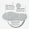thumbnail image 6 of GlideMoves White Cheerleading shoes girls dance sports shoes ladies training competition Tumbling Athletic 2502 Women 8.5, 6 of 7