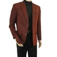 thumbnail image 5 of Men's Zacchi Sport Coat Patch Elbow Chenille Velveteen Bryan Rust 74529, 5 of 7