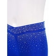 thumbnail image 5 of Hansber Girls Shiny Rhinestones Ballet Dance Shorts Gymnastics Boyshorts Active Sports Yoga Knickers Royal Blue 6, 5 of 7
