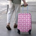 thumbnail image 3 of Cute Cartoon Poodle Dogs Luggage Cover Fashion Suitcase Cover Baggage Covers Fit 25-28 Inch Luggage (Go Travel), 3 of 5