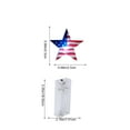 thumbnail image 3 of Honeeladyy 4th of July Decorations Lights Star and Flag String Independence Day, Red White Blue, 3 of 5
