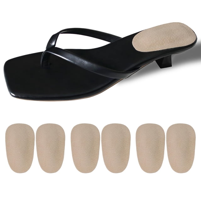 Almohadillas de talón (3 pares) para fascitis plantar y dolor de talón