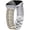 Sliver/Gold, variant on Studded Metal Band for Apple Watch, Women's Dressy Stainless Steel Bracelet, Silver, 44/45/46/49/42mm(Series 3/2/1)