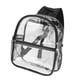 thumbnail image 1 of Mochila Transparente De PVC Con Diseño De Cremallera, Suave Y Duradera Mochila Transparente Impermeable, Visibilidad Interna, Uso Diario, Versátil, Para La Escuela, La, 1 of 7