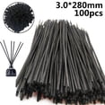 thumbnail image 4 of 100Pcs Reed Diffuser Sticks, 11 Inch Natural Rattan Wood Sticks Essential Oil Aroma Diffuser Sticks Refill Replacement for Aroma Fragrance (Primary Color), 4 of 9