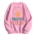 thumbnail image 6 of Overstimulated Moms Club Sweatshirts for Women Long Sleeve Crewneck Mom Sweatshirt Mam Shirt Pullover Tops, 6 of 8
