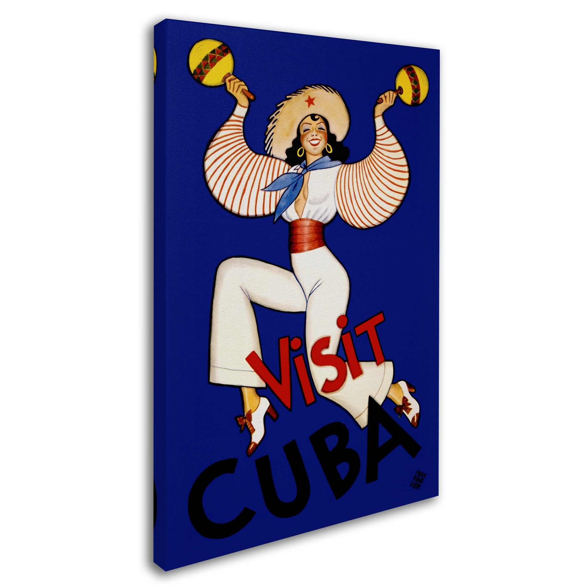 Trademark Fine Art 'Travel 279 II' Canvas Art by Vintage Lavoie