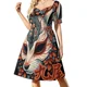 thumbnail image 1 of Vestido de manga corta Nine Tail Fox Kitsune vestido de noche para mujer ropa de mujer novedades de verano, 1 of 7