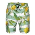 thumbnail image 4 of Kll Lemon Men'S Casual Summer Beach Shorts Hawaiian Shorts With Pockets-Xx-Large, 4 of 9
