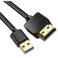thumbnail image 1 of Cable adaptador USB a HDMI 4K HD para pantalla de monitor, 1 of 7