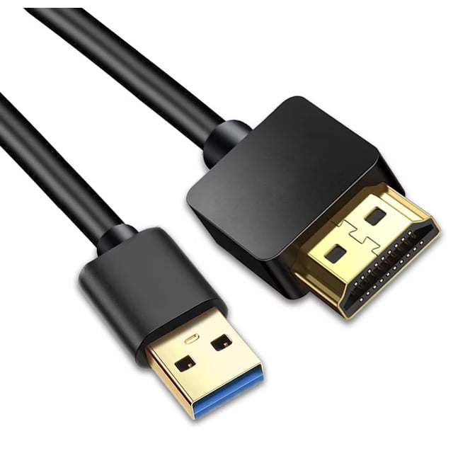 Cable adaptador USB a HDMI 4K HD para pantalla de monitor