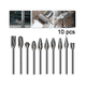thumbnail image 2 of Kit Fresas Brocas Para Madera Bloosom Metal Dremel Mototool 10 Uds Plata, 2 of 4