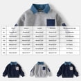 thumbnail image 3 of Qopobobo Boys Hoodies Baby Sweater Baby Boys Girls Sweatshirt Crewneck Solid Cotton Pullover Newborn Infant Warm Basic Sweatshirt Fall Winter Top Navy,4-5 Years, 3 of 9