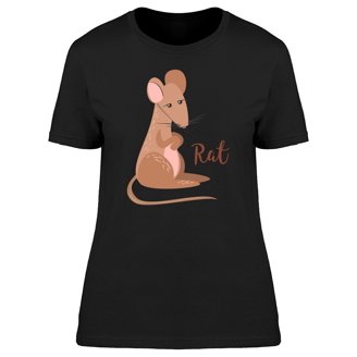 T-shirt Homme 'I Love My Rat' - Coton 100%, Coupe Régulière, Pour Fans De Rats !
