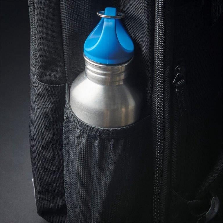 backpacks laptop water bottle MATEIN Women's 15.6" Backpack, 14 Pockets Resistant Designed for big PCs and accessories Solo New York Re Define