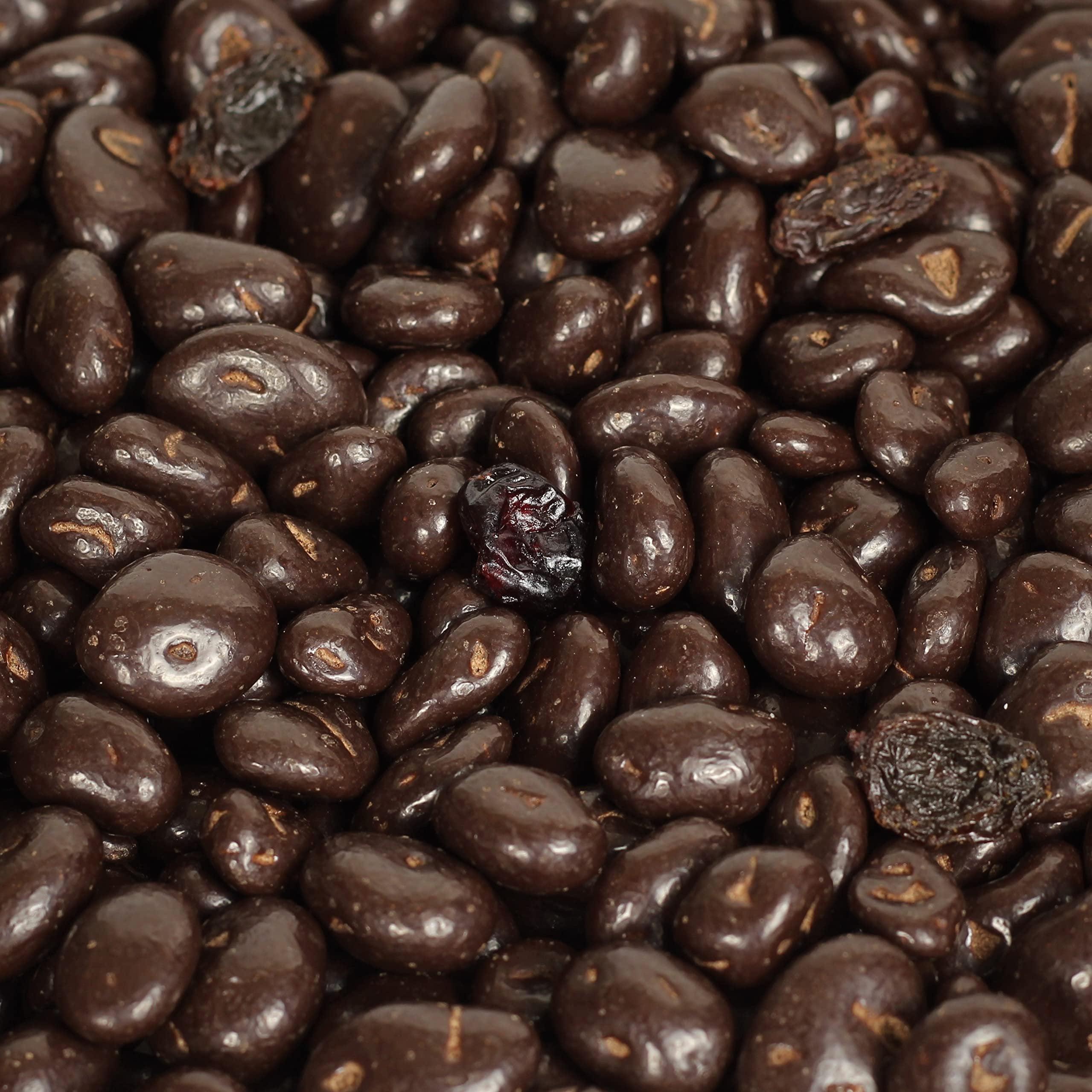 Gourmet Chocolate Covered Raisins by Its Delish, 1 Lb Bulk Bag  Dark Chocolate with Raisins Healthy Snacking  Dried Raisin Chocolate Candy Snacks  USA Made, Vegan, Kosher Parve