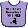 thumbnail image 3 of Inktastic Motocross Dirt Biking Future Dirt Biker Boys or Girls Baby Bib, 3 of 4