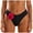 a7-Red, variant on Women’s Cheeky Thong Bikini Bottoms Sexy High Cut Leg Swimsuit Bottom Ruched Butt Bathing Suit Briefs(S,Black)