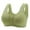 Green, variant on Padded Bras for Women Women Fashion Casual Breathable Tube Button Down Top Bra Underwear Without Steel Ring Gathering