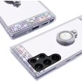 thumbnail image 6 of Compatible with Galaxy S22 Ultra Makeup Mirror Case Diamond Glitter Rhinestone with Ring Stand Kickstand Cute for Girls Women Cover Bling Crystal Ring Holder Finger Grip Phone Case Silver, 6 of 7