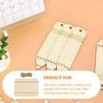 thumbnail image 6 of Raindrops  10 Pcs Blocks Clear Wooden Blank Pencil Shaped Bookmark Student, 6 of 6