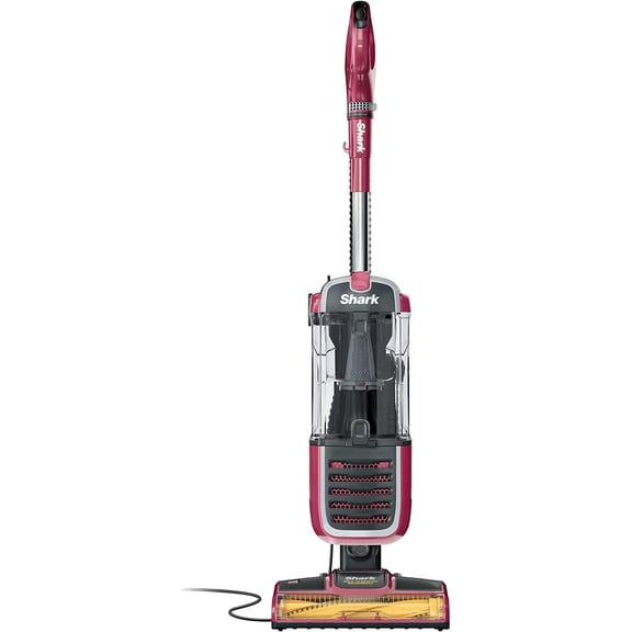 Restored Shark Pro Swivel Pet Upright Vacuum with SelfCleaning Brushroll CU50WM, Peony Red (Refurbished)