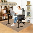 thumbnail image 3 of Heavy Duty Chair Mat for Hardwood Floor, 36x48 Inches Non-Slip Office Desk Mat Brown, 3 of 6