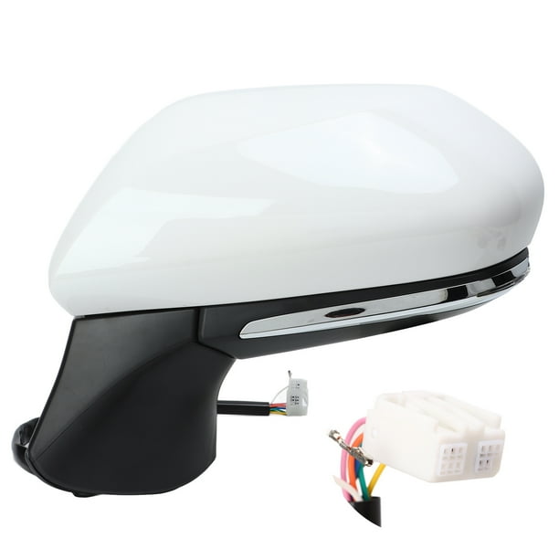 Power Heated Side Mirror,Super White Power Heated Rear View Mirror